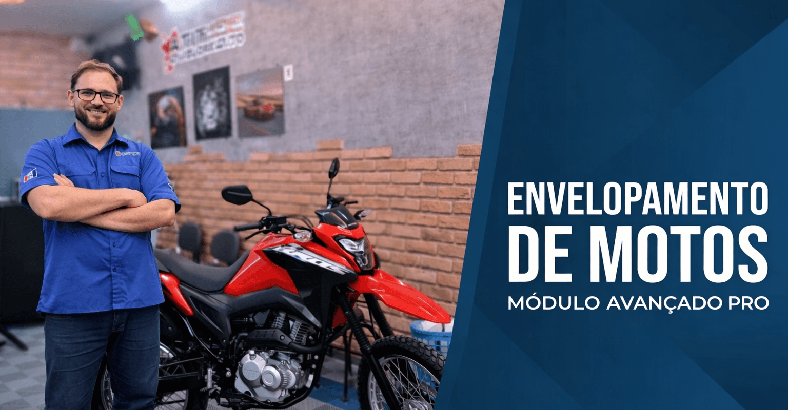 Curso Envelopamento de Motos